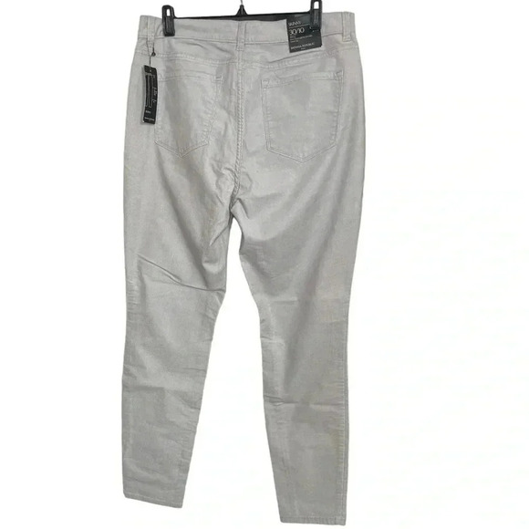 Banana Republic silver skinny cords sz 10 - Picture 2 of 10